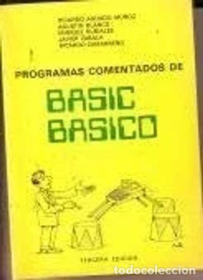 books: Programas Comentados En Basic Basico- 9788439803300