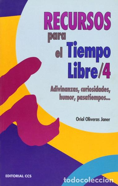 Libros: Recursos para el tiempo libre 4- 9788483162859