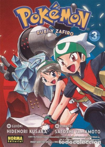 Libros: Pok&eacute;mon 11: Rub&iacute; y Zafiro 3- 9788467925104
