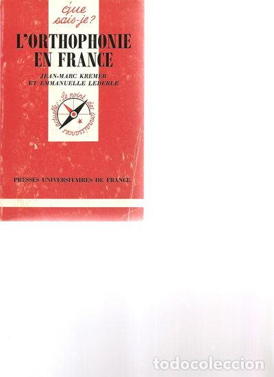 Libri di seconda mano: L'orthophonie en France- 9782130435419