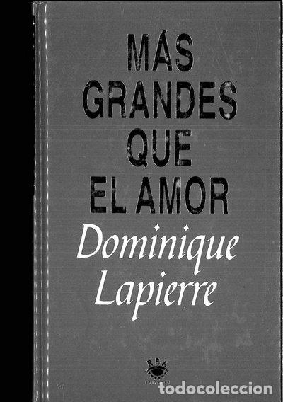 Livres: M&aacute;s grandes que el amor- 9788447305933