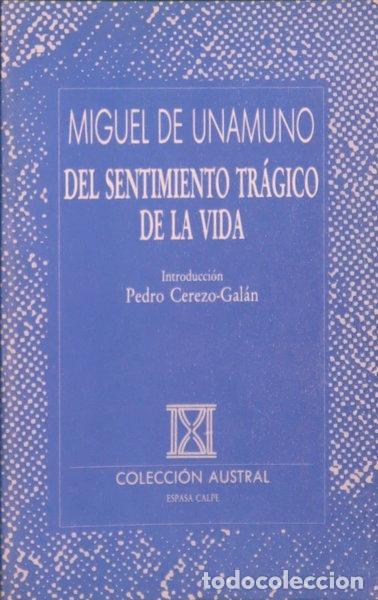 Libros: Del sentimiento tr&aacute;gico de la vida- 9788423973125
