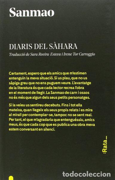 books: Diaris del S&agrave;hara- 9788494489167