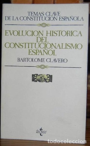 Livros em segunda m&atilde;o: Evoluci&oacute;n hist&oacute;rica del constitucionalismo espa&ntilde;ol- 9788430910335