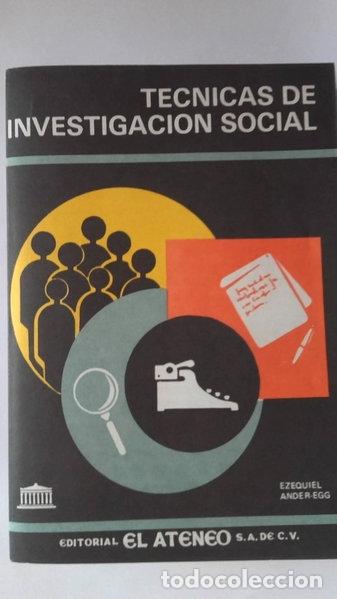 books: T&eacute;cnicas de investigaci&oacute;n social- 9789684750135