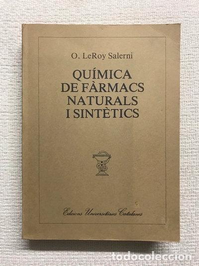 B&uuml;cher: Qu&iacute;mica de f&agrave;rmacs naturals i sint&egrave;tics- 9788486151003