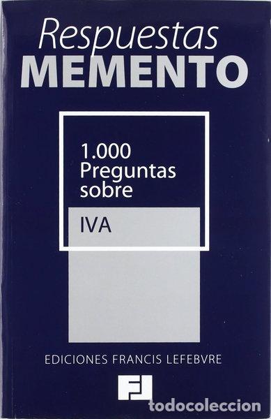 Libros: 1000 Preguntas Sobre IVA- 9788492612598
