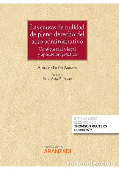 Livres: Causas de nulidad de pleno derecho del acto administrativo- 9788411245111
