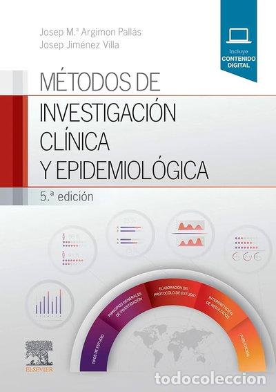 Libros: M&eacute;todos de investigaci&oacute;n cl&iacute;nica y epidemiol&oacute;gica- 9788481744781