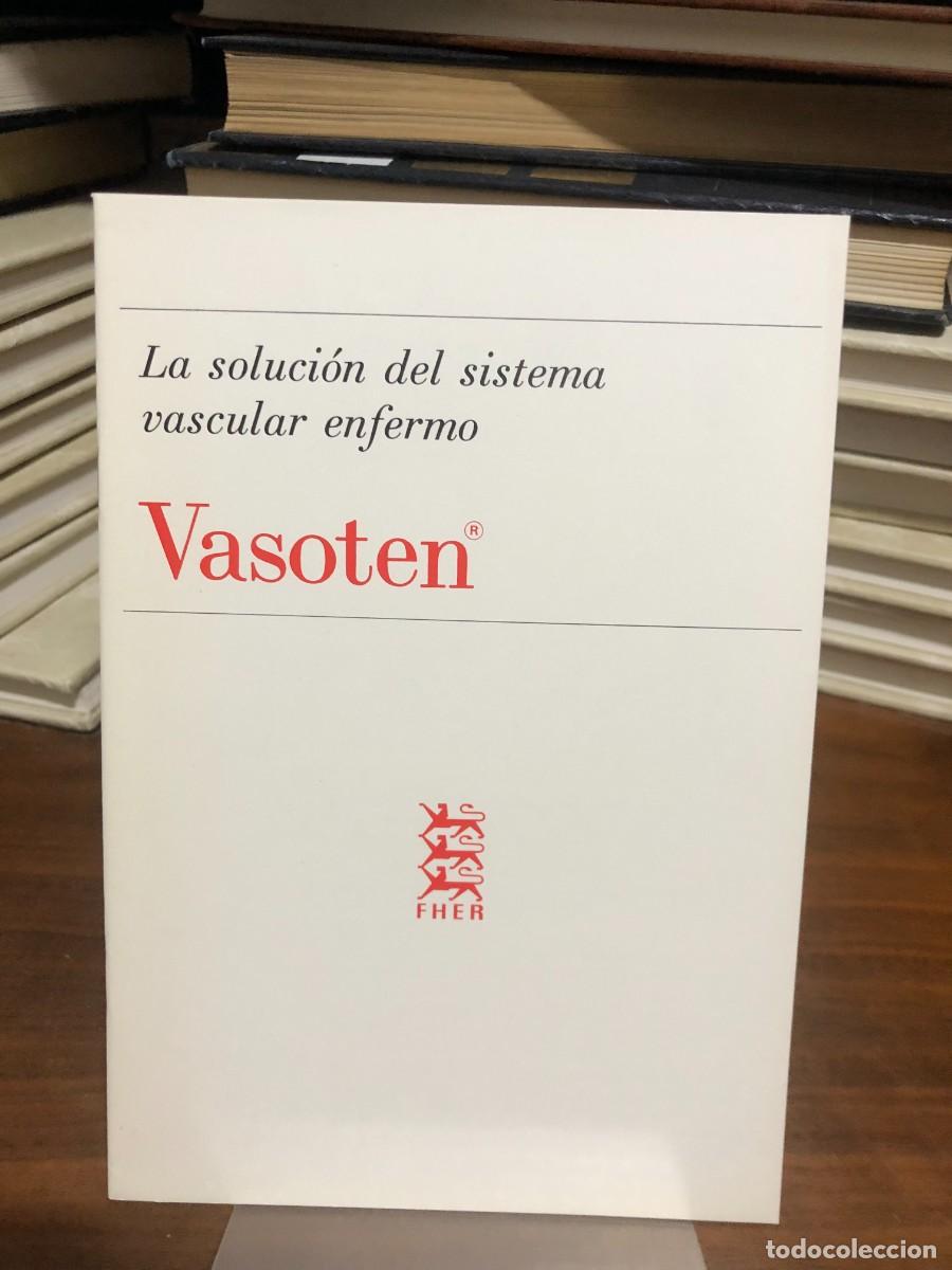 Libros: La soluci&oacute;n del sistema vascular enfermo / Vasoten&reg; Laboratorios FHER