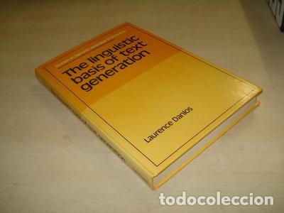 B&uuml;cher: The Linguistic Basis of Text Generation- 9780521329385