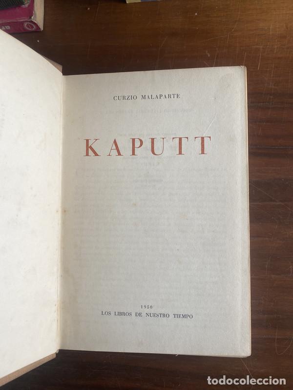 Livros em segunda m&atilde;o: Kaputt - Malaparte Curzio