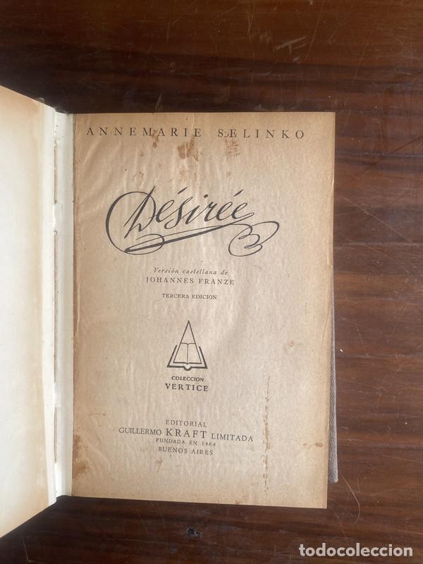 books: Desiree - Selinko Annemarie