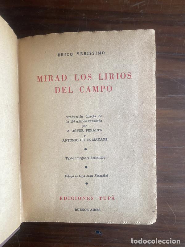 Libros: Mirad los lirios del campo - Verissimo Erico - Foto 2