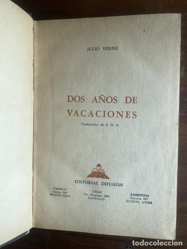 Libros: Dos a&ntilde;os de vacaciones - Verne Julio