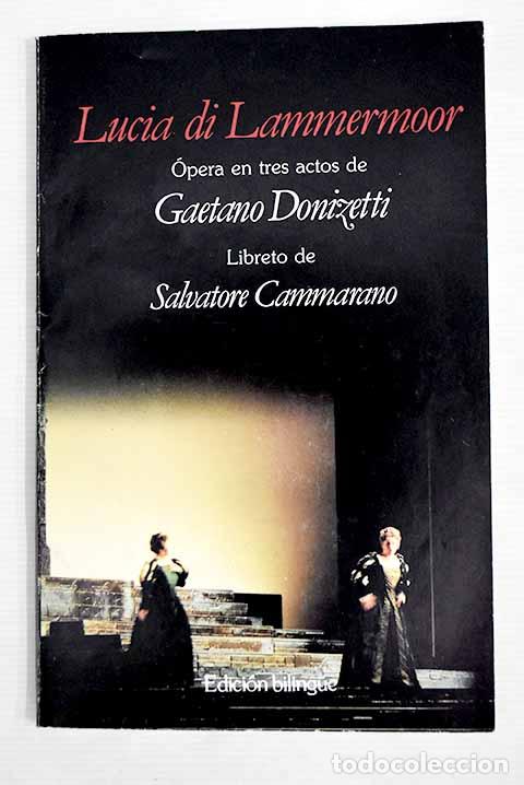 Libros: Lucia di Lammermoor: Cammaramo, Salvatore.- Cammaramo, Salvatore