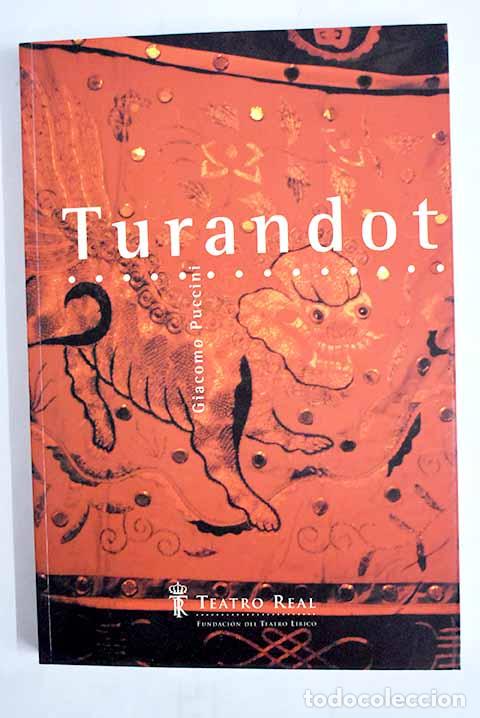 Libros: Turandot: drama l&iacute;rico en tres actos