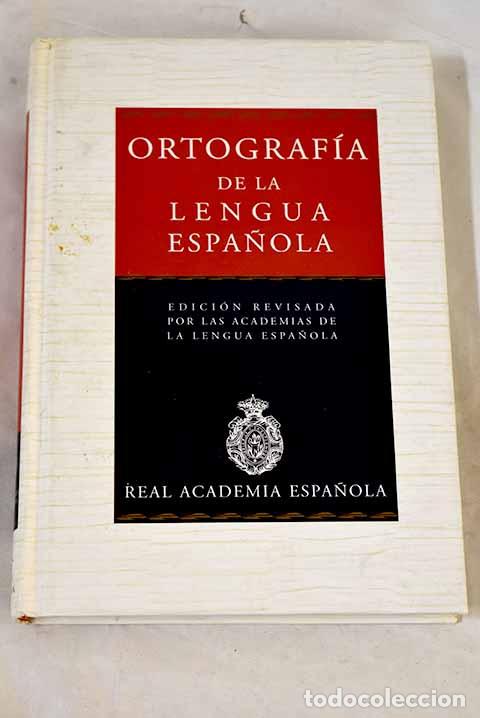Livres: Ortograf&iacute;a de la lengua espa&ntilde;ola