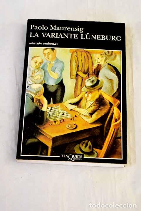 books: La variante Luneburg.- Maurensig, Paolo