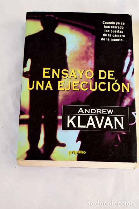 books: Ensayo de una ejecuci&oacute;n.- Klavan, Andrew