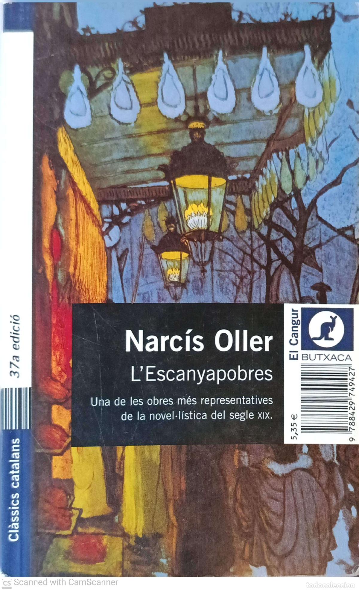 books: L'Escanyapobres - Narc&iacute;s Oller
