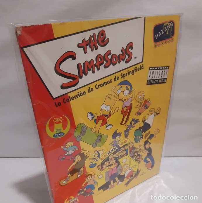 Libros: &Aacute;LBUM DE CROMOS THE SIMPSONS. PANINI (COMPLETO)