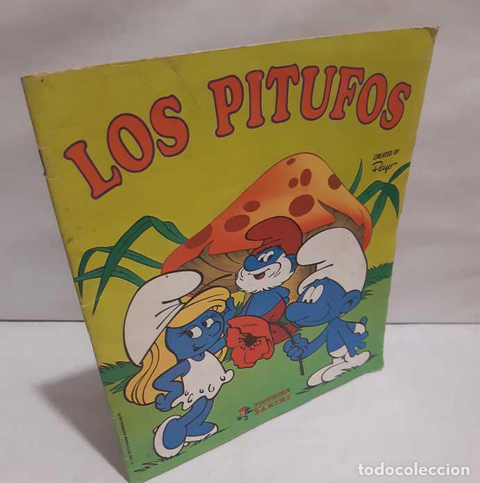 Libros: &Aacute;LBUM DE CROMOS LOS PITUFOS. PANINI (INCOMPLETO) - Foto 1