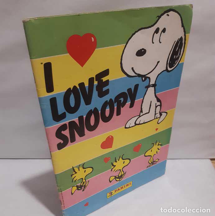 Libros: &Aacute;LBUM DE CROMOS I LOVE SNOOPY. PANINI (INCOMPLETO)