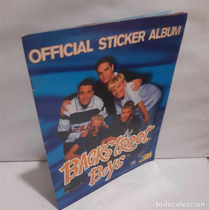 Libros: &Aacute;LBUM DE CROMOS BACKSTREET BOYS (INCOMPLETO)