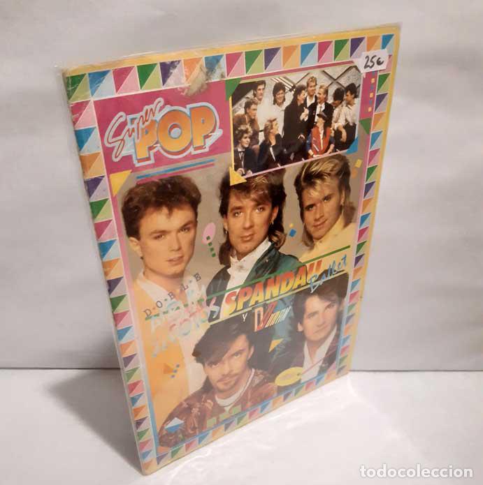 Libros: &Aacute;LBUM DE FOTOS SUPER POP DOBLE: SPANDAU BALLET Y DUR&Aacute;N DUR&Aacute;N (INCOMPLETO FALTAN 5 CROMOS)