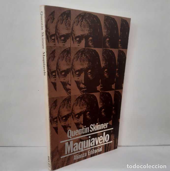 Libros: MAQUIAVELO - SKINNER, QUENTIN
