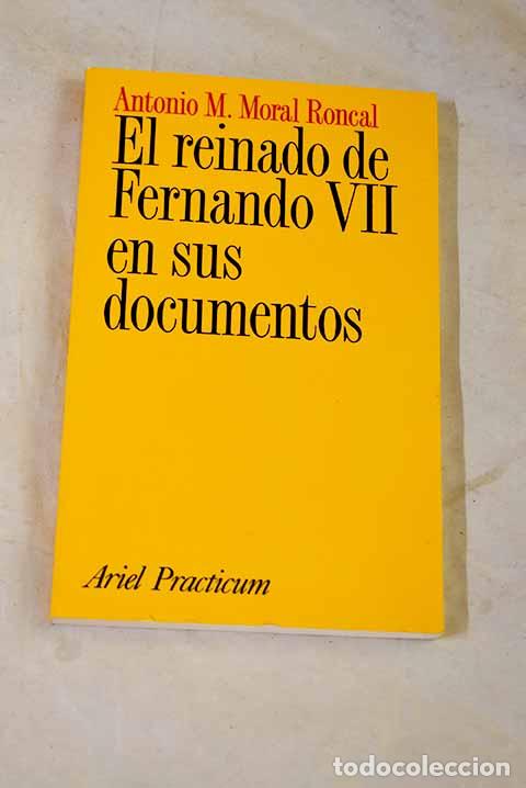 Libros: El reinado de Fernando VII en sus documentos