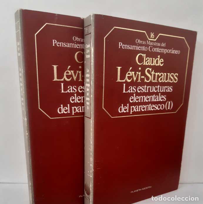 Livres: LAS ESTRUCTURAS ELEMENTALES DEL PARENTESCO (2 TOMOS) - L&Eacute;VI-STRAUSS, CLAUDE