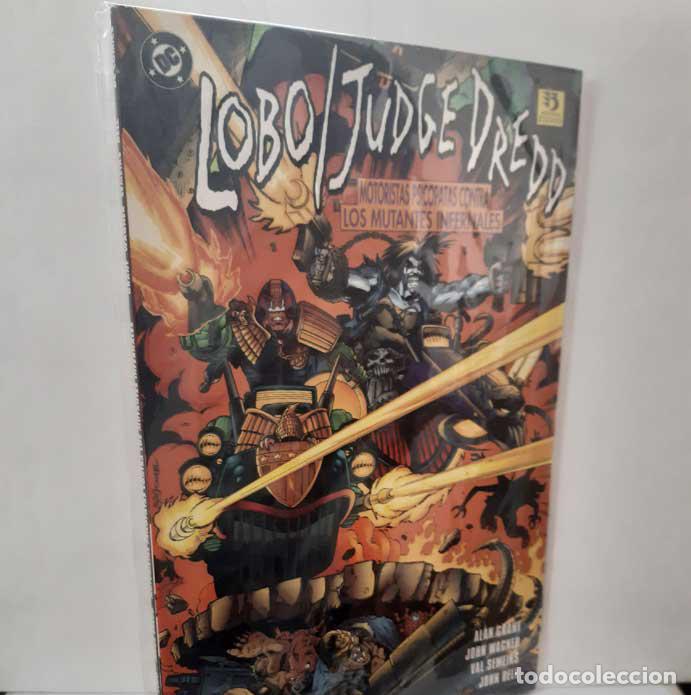 B&uuml;cher: LOBO / JUDGE DREDD. MOTORISTAS PSIC&Oacute;PATAS CONTRA LOS MUTANTES INFERNALES - GRANT - WAGNER - SEMEIKS