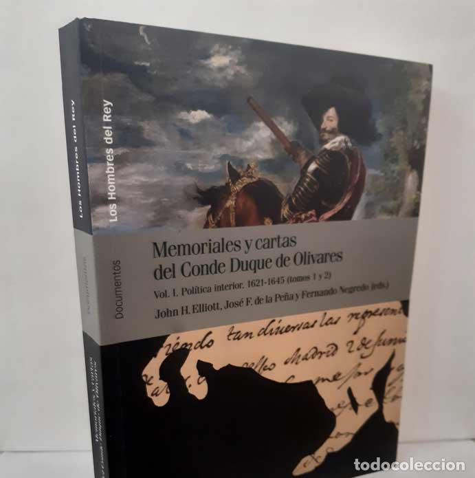 B&uuml;cher: MEMORIALES Y CARTAS DEL CONDE DUQUE DE OLIVARES. VOL 1. POL&Iacute;TICA INTERIOR, 1621-1645 - ELLIOTT, JOHN