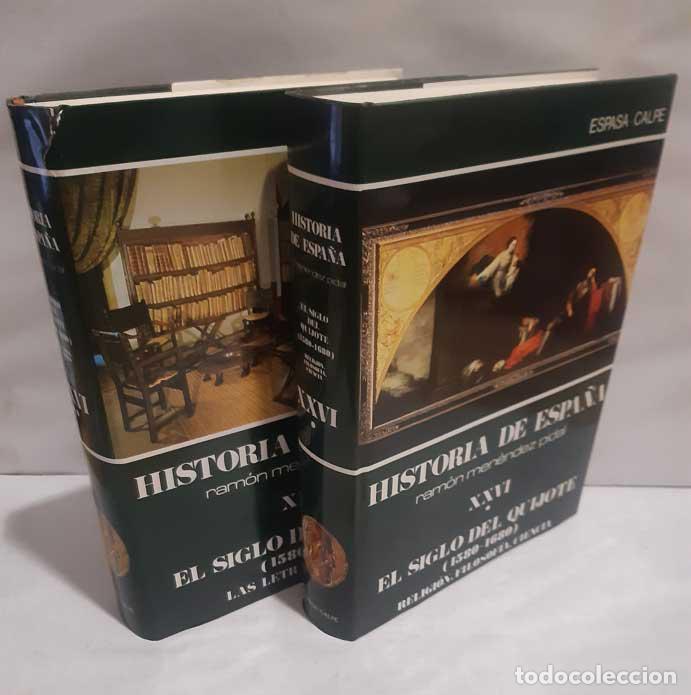 Livros em segunda m&atilde;o: HISTORIA DE ESPA&Ntilde;A MEN&Eacute;NDEZ PIDAL XXVI (2 TOMOS) EL SIGLO DEL QUIJOTE 1580-1680 - ANDR&Eacute;S, MELQU&Iacute;ADES