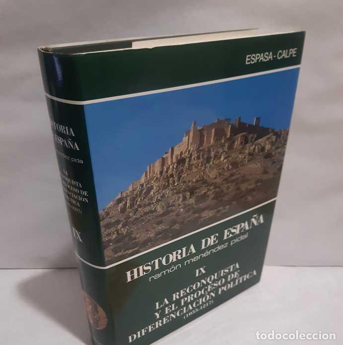 Livros em segunda m&atilde;o: HISTORIA DE ESPA&Ntilde;A MEN&Eacute;NDEZ PIDAL IX LA RECONQUISTA Y EL PROCESO DE DIFERENCIACI&Oacute;N POL&Iacute;TICA - LADERO