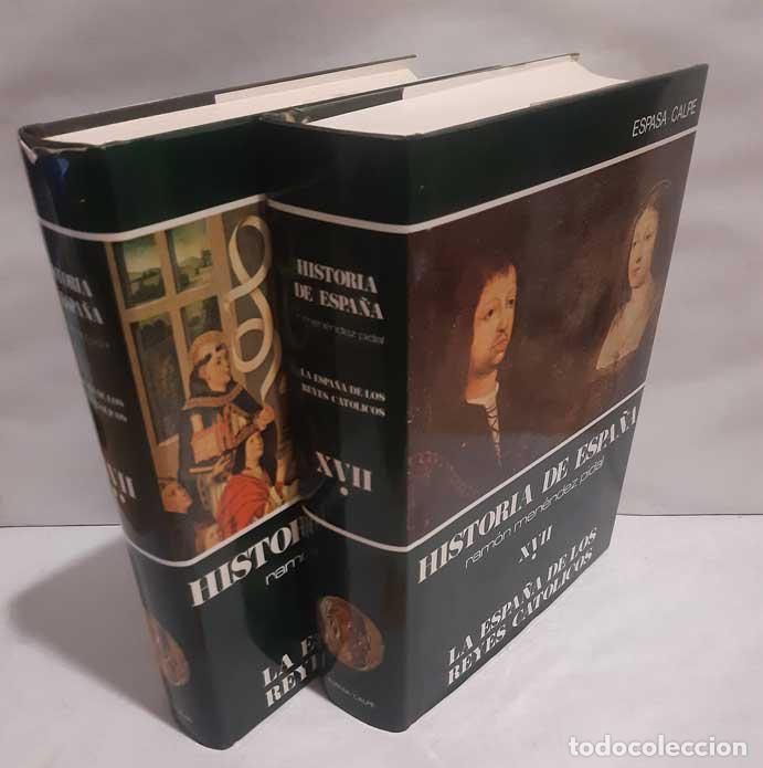 Livros em segunda m&atilde;o: HISTORIA DE ESPA&Ntilde;A MEN&Eacute;NDEZ PIDAL XVII LA ESPA&Ntilde;A DE LOS REYES CAT&Oacute;LICOS 1474-1516 (2 TOMOS) - SU&Aacute;REZ