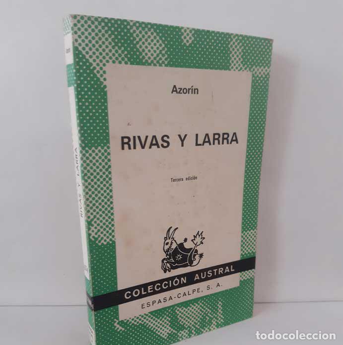 Libros: RIVAS Y LARRA - AZOR&Iacute;N