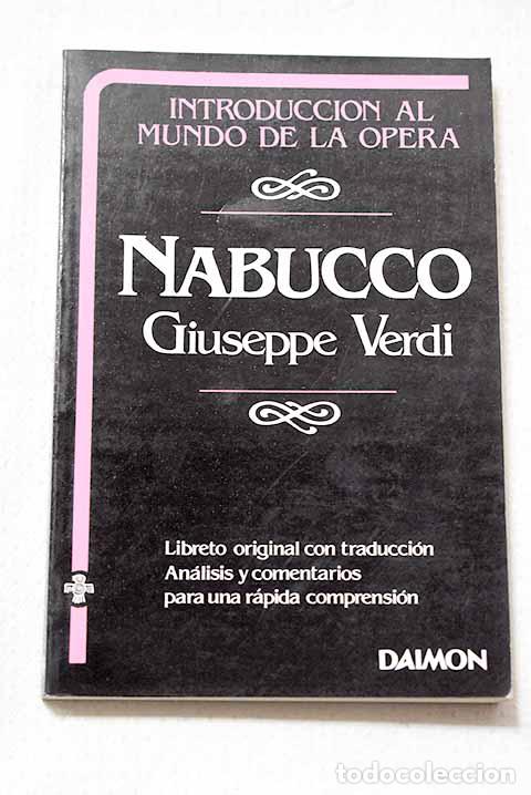 Livres: Nabucco: Solera, Temistocle.- Solera, Temistocle