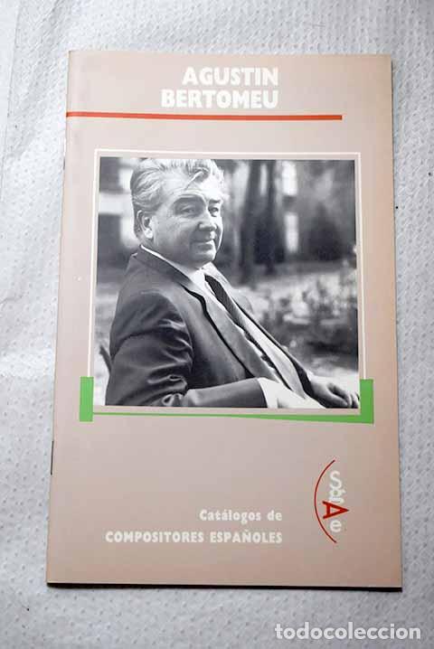 Livres: Agust&iacute;n Bertomeu: Su&aacute;rez-Pajares, Javier.- Su&aacute;rez-Pajares, Javier