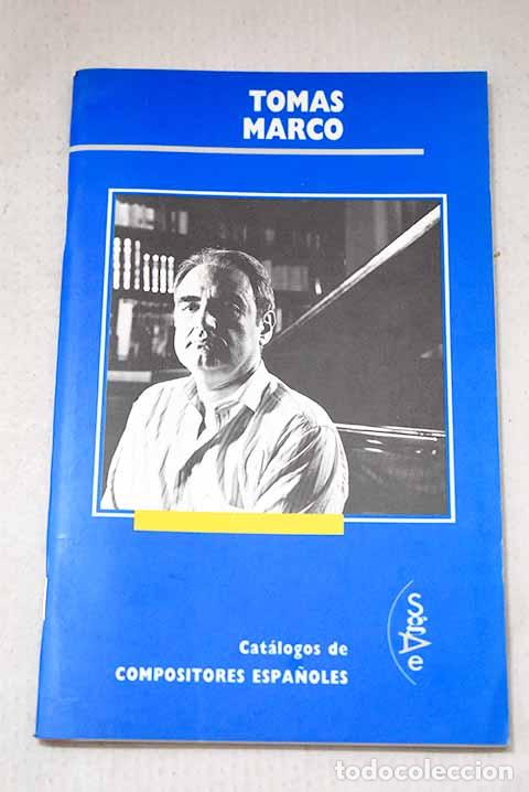 Livres: Tom&aacute;s Marco: Garc&iacute;a del Busto, Jos&eacute; Luis.- Garc&iacute;a del Busto, Jos&eacute; Luis