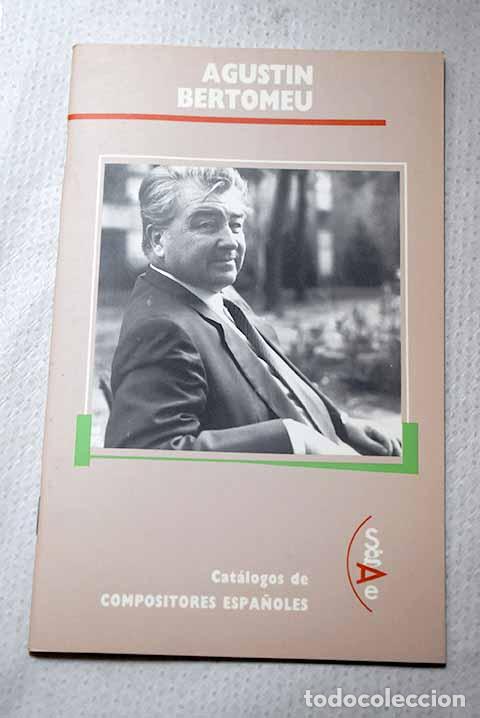 Livres: Agust&iacute;n Bertomeu: Su&aacute;rez-Pajares, Javier.- Su&aacute;rez-Pajares, Javier