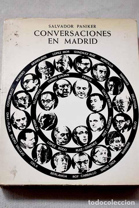 Libros: Conversaciones en Madrid.- P&aacute;niker, Salvador