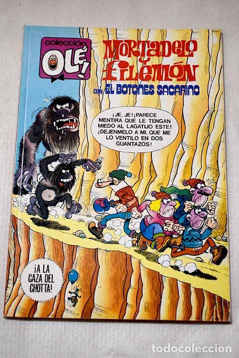 Libros: Mortadelo y filem&oacute;n con el botones sacarino.- Ib&aacute;&ntilde;ez, F.