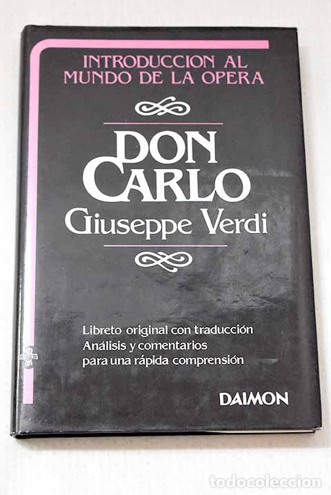 Livros em segunda m&atilde;o: Don Carlo: M&eacute;ry, Joseph.- M&eacute;ry, Joseph