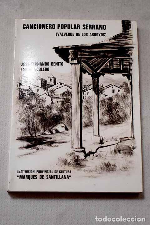 Livros em segunda m&atilde;o: Cancionero popular serrano: (Valverde de los Arroyos)