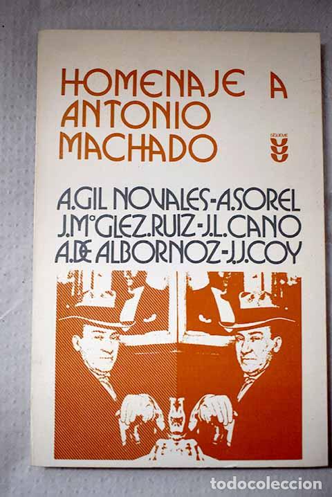 Libros: Homenaje a Antonio Machado