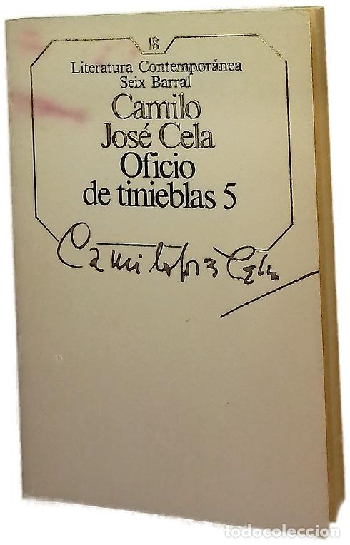 Libros: Oficio de tinieblas 5 - Cela, Camilo Jos&eacute;