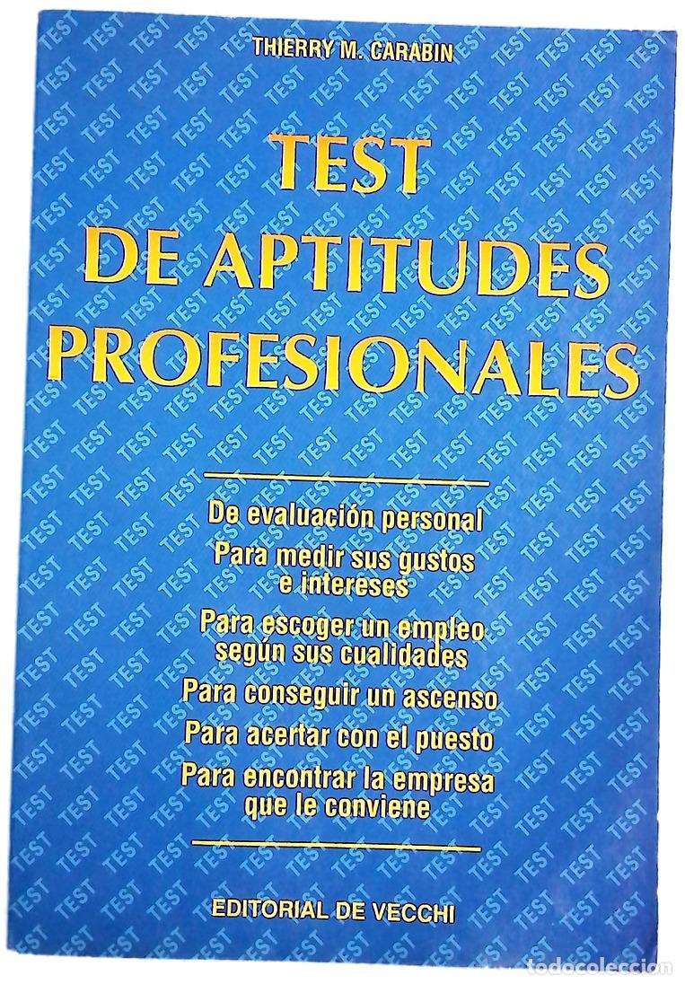 Libros: Test de aptitudes profesionales
